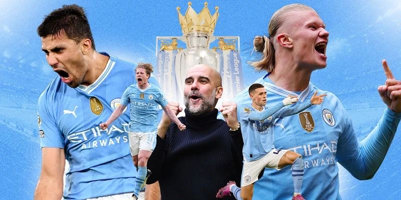 Manchester City là chủ nhân của 4 chiếc cúp EPL gần nhất